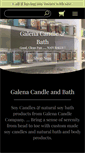 Mobile Screenshot of galenacandle.com